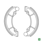 COPPIA GANASCE FRENO NEWFREN per APRILIA RX mod. GF1181