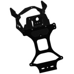 PORTA-TARGA RACING STEELBIKE per APRILIA RS 125 2tempi 2006/2010 - Made in Italy