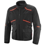 Giacca IXON MIDGARD AIR UOMO C col. BLACK - RED in TAGLIE CONFORMATE