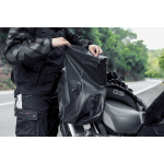 LS2 COPPIA DI BORSE LATERALI MOVE AHEAD WP NERE, 20L+20L PANNIER - immagine 3