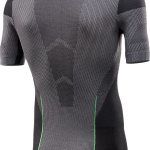 Maglia LIGHT a maniche corte carbon/nera SIX2 - immagine 2