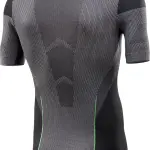 Maglia LIGHT a maniche corte carbon/nera SIX2 - immagine 2