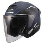 CASCO LS2 JET OF618 VERSO II col. AIR NAVY BLUE ECE 22.06