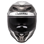 CASCO LS2 FF807 DRAGON CARBON col. ENTHUM SILVER ECE 22.06 - immagine 4