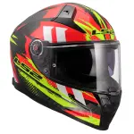 CASCO LS2 FF811 VECTOR II CARBON col. TANTIC RED ECE 22.06 - immagine 3