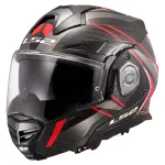 CASCO LS2 MODULARE FF901 ADVANT X col. CARBON FUTURE II RED