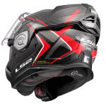 CASCO LS2 MODULARE FF901 ADVANT X col. CARBON FUTURE II RED - immagine 14