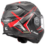 CASCO LS2 MODULARE FF901 ADVANT X col. CARBON FUTURE II RED - immagine 7