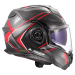 CASCO LS2 MODULARE FF901 ADVANT X col. CARBON FUTURE II RED - immagine 8
