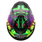 CASCO LS2 FF820 RAPID III col. LYCANT PURPLE GREEN ECE 22.06 - immagine 9