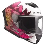 CASCO LS2 FF820 RAPID III col. POPPIES II ECE 22.06 - immagine 12