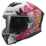 CASCO LS2 FF820 RAPID III col. POPPIES II ECE 22.06