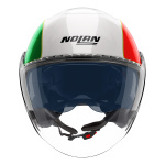 Casco Jet NOLAN N20-2 VISOR CLASSICO TRICOLORE COL. 346 ECE 22.06 - immagine 4