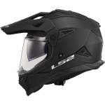 CASCO LS2 CROSS MX702 PIONEER II col. MATT BLACK ECE 22.06 - immagine 3