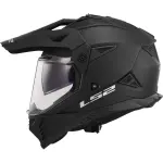 CASCO LS2 CROSS MX702 PIONEER II col. MATT BLACK ECE 22.06 - immagine 3