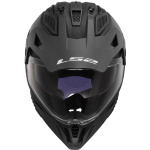 CASCO LS2 CROSS MX702 PIONEER II col. MATT BLACK ECE 22.06 - immagine 5
