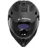 CASCO LS2 CROSS MX702 PIONEER II col. MATT BLACK ECE 22.06 - immagine 5