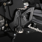 PARATELAIO ACERBIS X-GRIP per CFMOTO 450 MT colore NERO/NERO - immagine 2