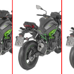 STL4137 - Telaietti specifici laterali Givi STEALTH per borse morbide EASY12 R/L per Kawasaki Z900 2025-2026
