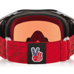Mascherina CROSS OAKLEY AIRBRAKE TLD BLACK HOLO PRIZM LENS TORCH IRIDIUM 7046-H6 - immagine 4