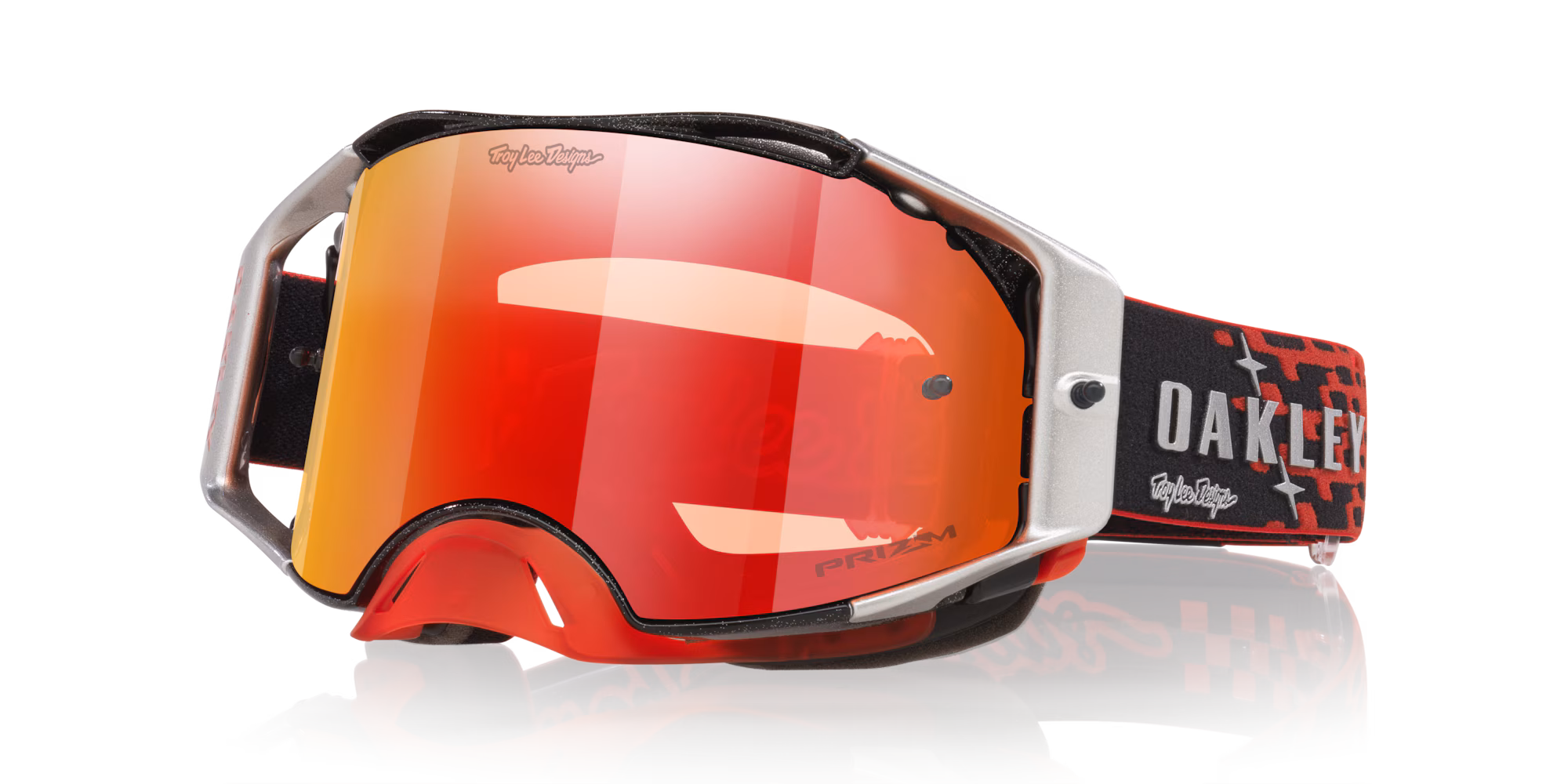 0OO7046__7046H6__PIC05__shad__qt Mascherina CROSS OAKLEY AIRBRAKE TLD BLACK HOLO PRIZM LENS TORCH IRIDIUM 7046-H6 - immagine 1