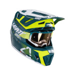 CASCO LEATT 7.5 con TECNOLOGIA 360° TURBINE + MASCHERINA VELOCITY 4.5