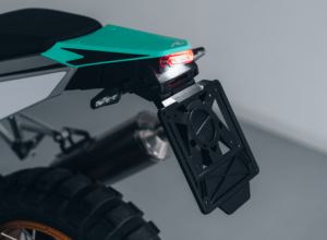 Porta-targa REGOLABILE completo RACETECH mod. INTEGRA per KOVE 800 - immagine 4