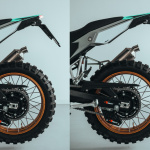 Porta-targa REGOLABILE completo RACETECH mod. INTEGRA per KOVE 800 - immagine 6