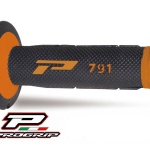 COPPIA MANOPOLE FUORISTRADA PROGRIP SERIE 791 ARANCIO/NERO