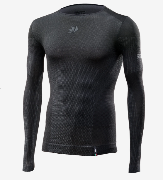 Screenshot 2026-08-06 121743 Maglia LIGHT a maniche lunghe black/dark grey SIX2 - immagine 1