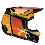 CASCO LEATT 7.5 CITRUS con TECNOLOGIA 360° TURBINE + MASCHERINA VELOCITY 4.5 - immagine 5