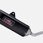 MARMITTA GIANNELLI per VENT 50 BAJA/DERAPAGE 2021/2023 con terminale SONIC col. ALLUMINIO DARK