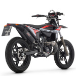 MARMITTA GIANNELLI per BETA RR 50 MOTARD/ENDURO 2022/2026 con terminale SONIC col. ALLUMINIO DARK - immagine 5
