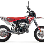 MARMITTA GIANNELLI per FANTIC 50 XE ENDURO/XM MOTARD 2021/2026 con terminale SONIC col. ALLUMINIO