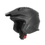 Casco Jet Enduro/Trial ACERBIS ARIA EVO matt black OMOLOG. 22-06 - immagine 2