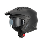 Casco Jet Enduro/Trial ACERBIS ARIA EVO matt black OMOLOG. 22-06