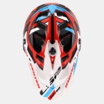 CASCO LS2 CROSS MX 700 SUBVERTER EVO col. STOMP WHITE/BLUE/RED - immagine 6