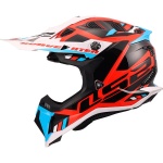 CASCO LS2 CROSS MX 700 SUBVERTER EVO col. STOMP WHITE/BLUE/RED