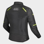Giubbotto LADY LS2 BREEZE BLACK/YELLOW - immagine 3
