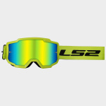 Mascherina CROSS LS2 mod. CHARGER FLUO
