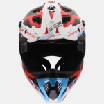CASCO LS2 CROSS MX 700 SUBVERTER EVO col. STOMP WHITE/BLUE/RED - immagine 5