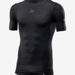 Maglia LIGHT a maniche corte grigio/nera SIX2
