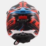 CASCO LS2 CROSS MX 700 SUBVERTER EVO col. STOMP WHITE/BLUE/RED - immagine 10