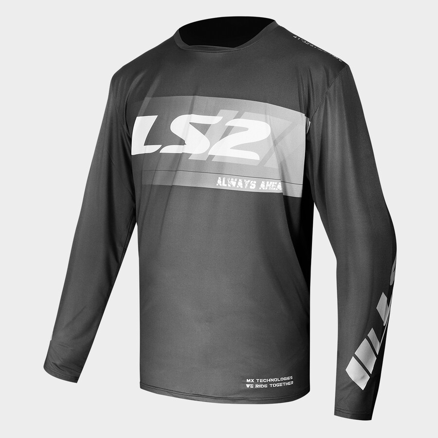 64390S02081780295981_900 MAGLIA LS2 GRAVEL col. BLACK - immagine 1