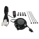 KIT VENTOLA RADIATORE UNIVERSALE EXED con Comando a Manubrio