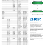 KIT TENUTA SKF Alta Scorrevolezza (Paraolio + Parapolvere Doppio Labbro) per WP 48mm - immagine 2