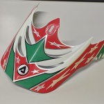 FRONTINO grafica TRI-COLORE per ACERBIS IMPACT