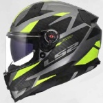 CASCO LS2 FF811 VECTOR II col. SPLITTER II FLUO ECE 22.06 - immagine 4
